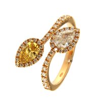 Anello Gazzola Donna Contorno in Oro rosa Diamante 1.25 Ct AD506F7X5BGLG - AD506F7X5BGLG